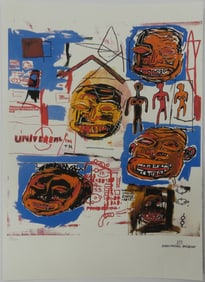 BASQUIAT 'CATHODE' LITHOGRAPH
