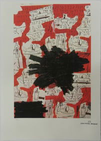 BASQUIAT 'UNTITLED, 1984' LITHOGRAPH