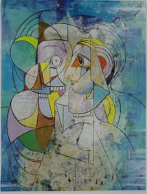 GEORGE CONDO 'MYTHOLOGICAL FIGURES' LITHOGRAPH