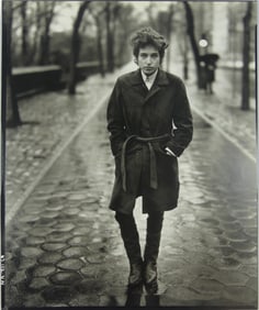 RICHARD AVEDON 'BOB DYLAN, CENTRAL PARK' PHOTO