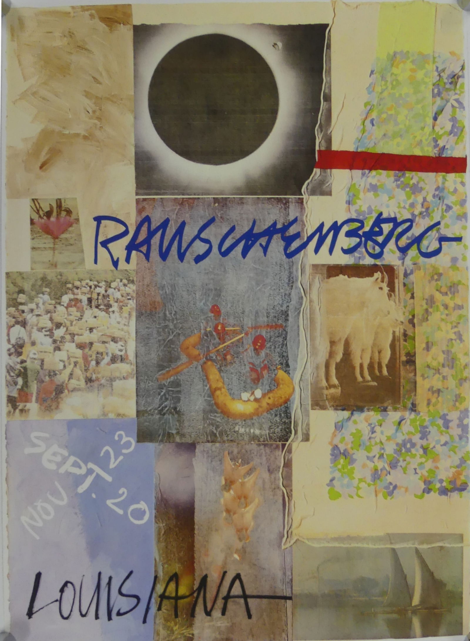 ROBERT RAUSCHENBERG 'LOUISIANA' EXHIBITION POSTER (1 of 5)