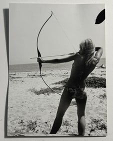 DENNIS HOPPER 'WOMAN SHOOTING ARROW' PRINT