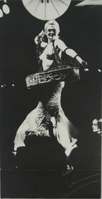 ELLEN VON UNWERTH 'PARIS SHOWGIRL' SIGNED GRAVURE