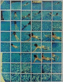 DAVID HOCKNEY 'SWIMMING POOL' OFFSET LITHOGRAPH
