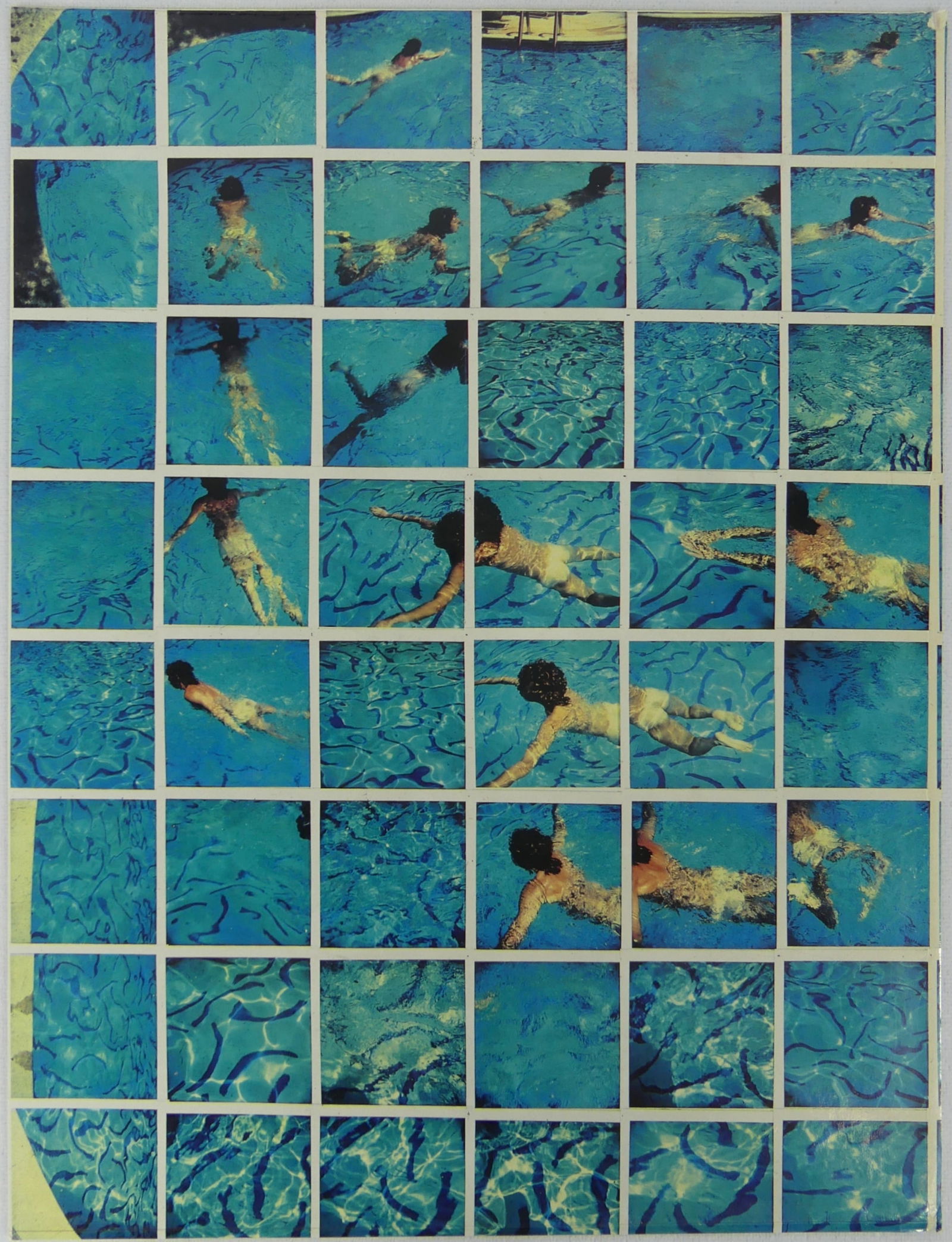 DAVID HOCKNEY 'SWIMMING POOL' OFFSET LITHOGRAPH (1 of 3)