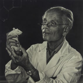 YOUSUF KARSH 'HANS SELYE' PHOTOGRAVURE