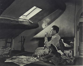 YOUSUF KARSH 'JEAN-PAUL RIOPELLE' PHOTOGRAVURE