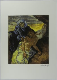 VAN GOGH 'PIETA' COLOR LITHOGRAPH