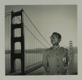 TSENG KWONG CHI 'GOLDEN GATE BRIDGE' PHOTO