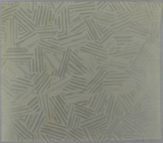 JASPER JOHNS 'SILVER CICADA' OFFSET LITHOGRAPH
