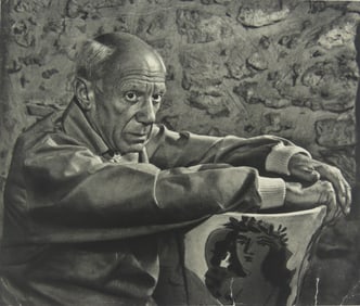 YOUSUF KARSH 'PABLO PICASSO' PHOTOGRAVURE