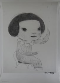 YOSHITOMO NARA 'NEWS' LITHOGRAPH