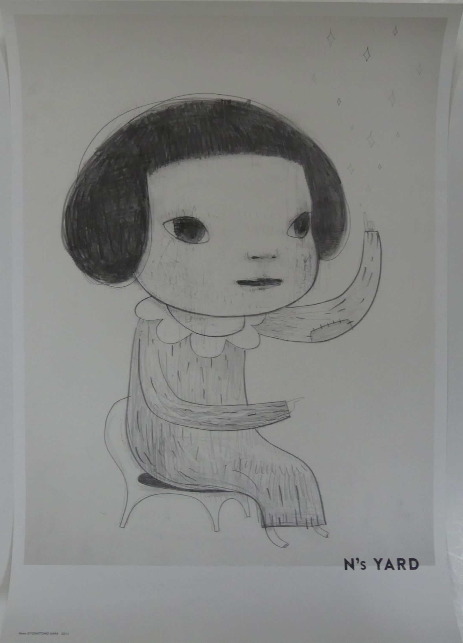 YOSHITOMO NARA 'NEWS' LITHOGRAPH (1 of 6)