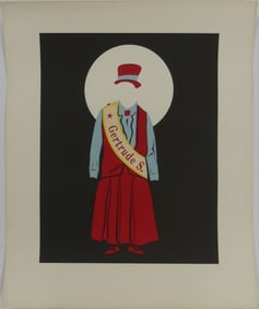 ROBERT INDIANA 'GERTRUDE STEIN' LITHOGRAPH