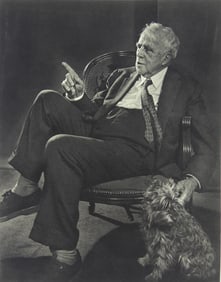 YOUSUF KARSH 'ROBERT FROST' PHOTOGRAVURE