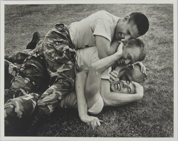 BRUCE WEBER 'MILITARY REST' PHOTO PRINT
