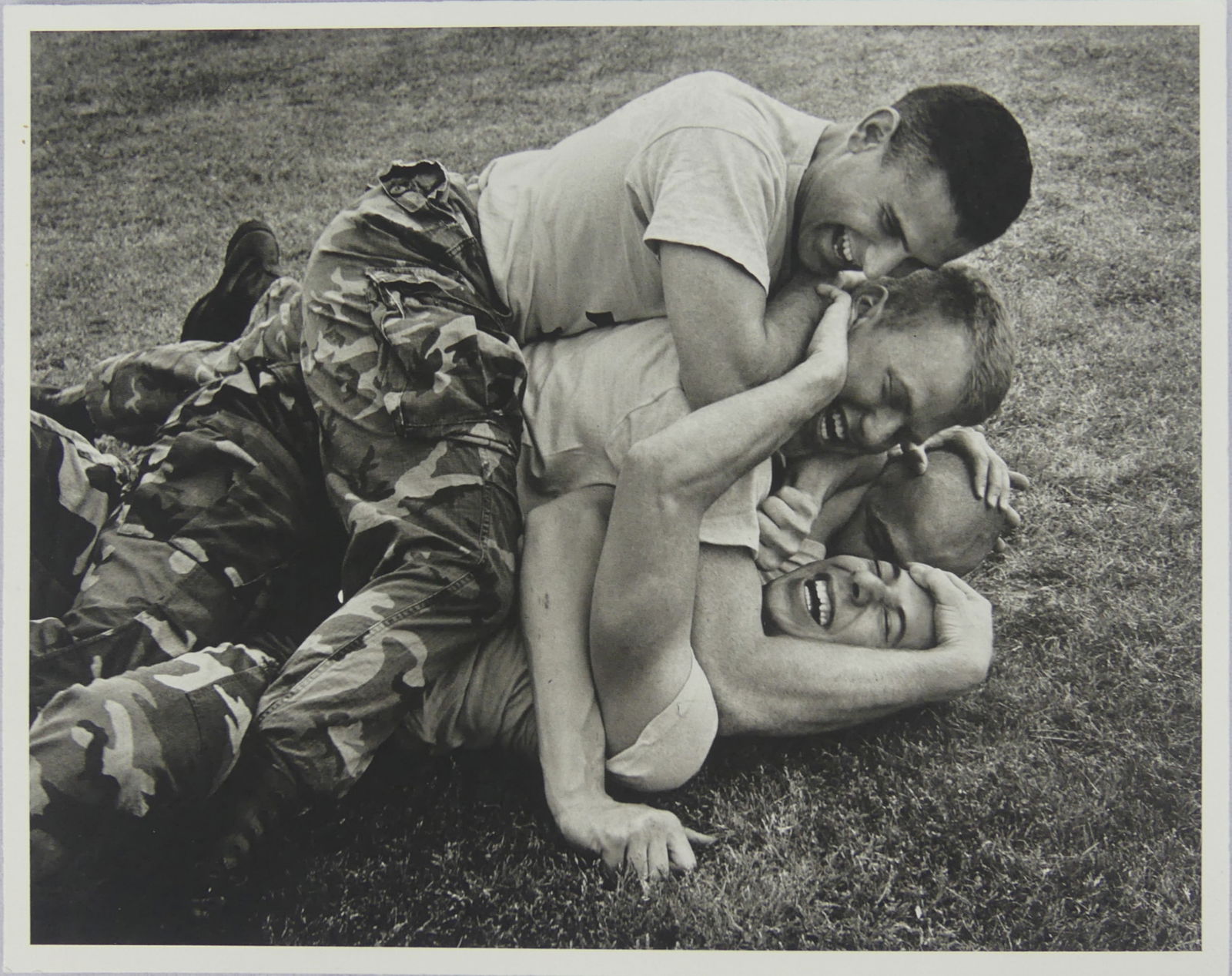BRUCE WEBER 'MILITARY REST' PHOTO PRINT (1 of 3)