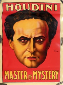 HOUDINI MASTER OF MYSTERY POSTER