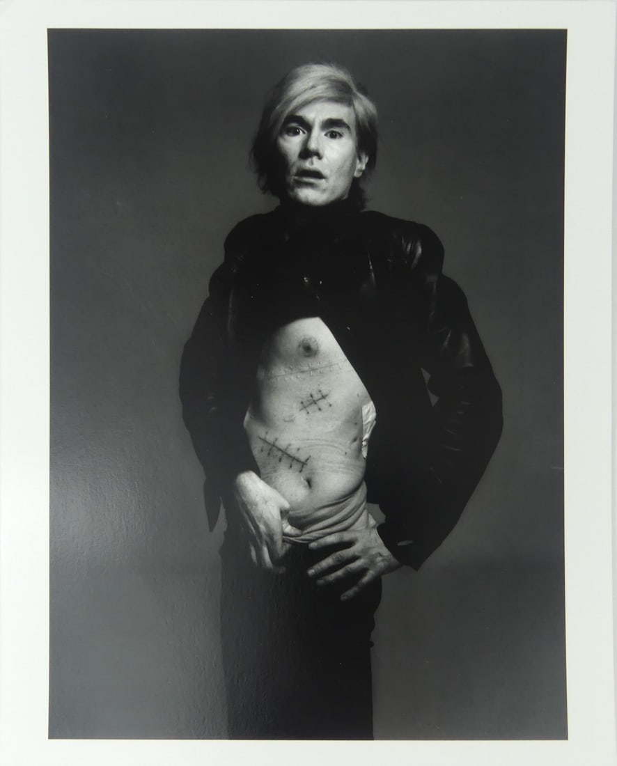 RICHARD AVEDON 'ANDY WARHOL' PHOTO (1 of 5)