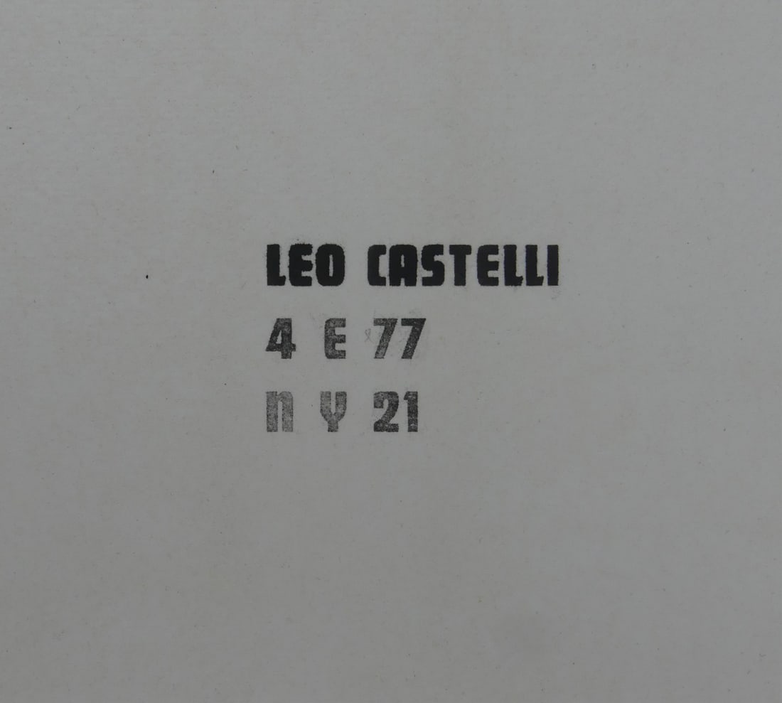 ROY LICHTENSTEIN 'TEMPLE' OFFSET LITHOGRAPH - 7