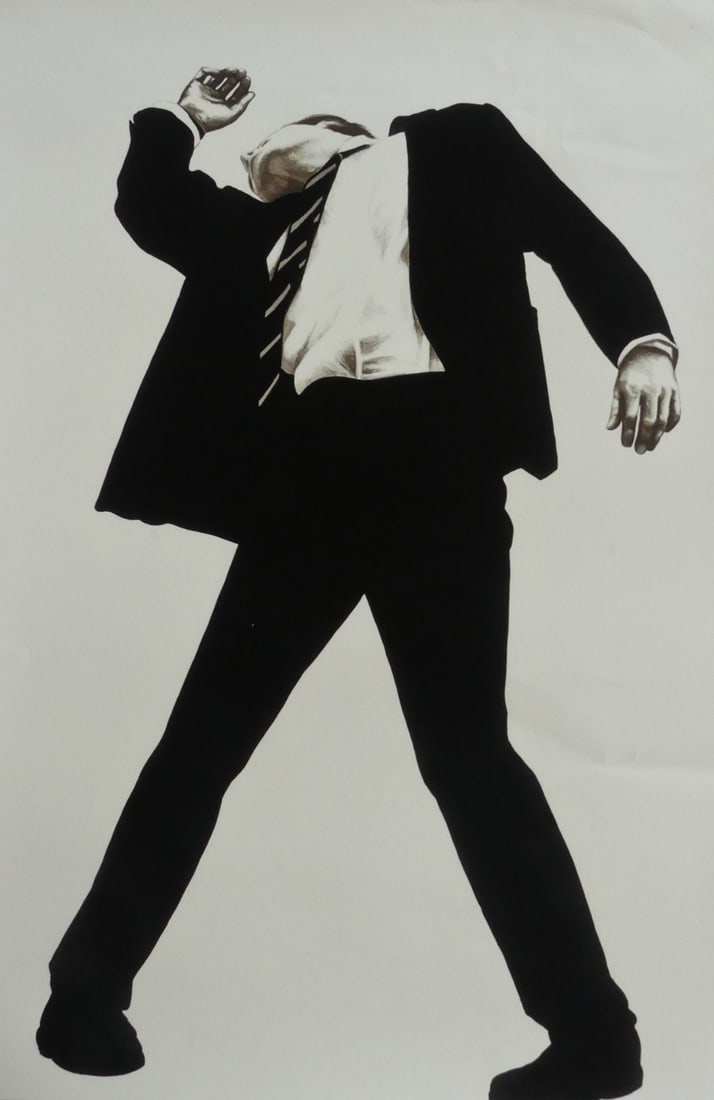 ROBERT LONGO 'RICK' MEN IN THE CITIES LITHO (1 of 5)