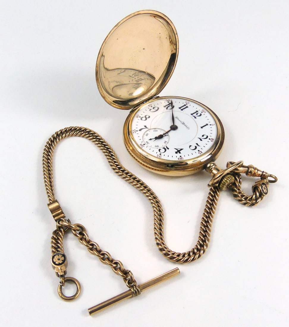 ILLIONOIS WATCH CO POCKET WATCH (1 of 5)