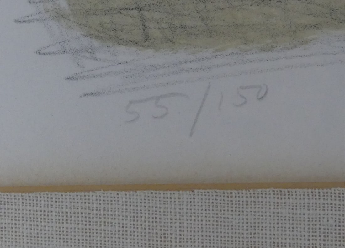 RAPHAEL SOYER 'SELF-PORTRAIT' LITHOGRAPH - 4