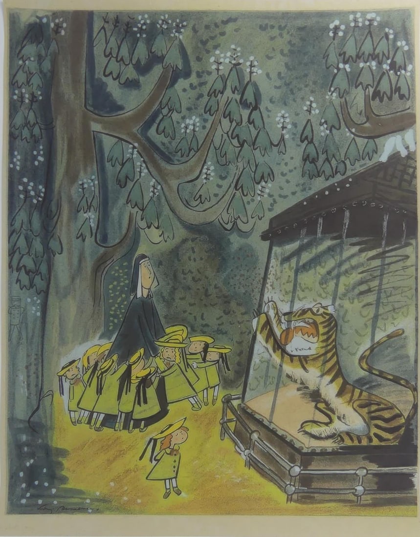 LUDWIG BEMELMAN MADELINE AT THE ZOO (1 of 6)