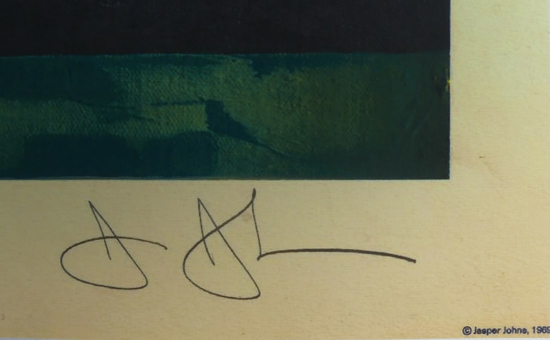 JASPER JOHNS 'FLAG (MORATORIUM)' - 4