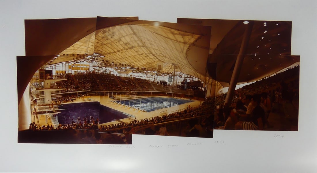 DAVID HOCKNEY 'SCHWIM HALLE, OLYMPIC GAMES, MUNICH (1 of 7)