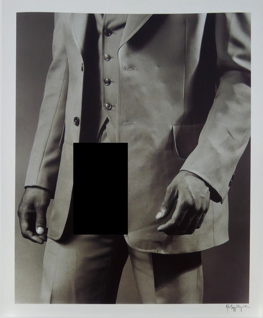ROBERT MAPPLETHORPE 'MAN IN POLYSTER SUIT' (1 of 5)