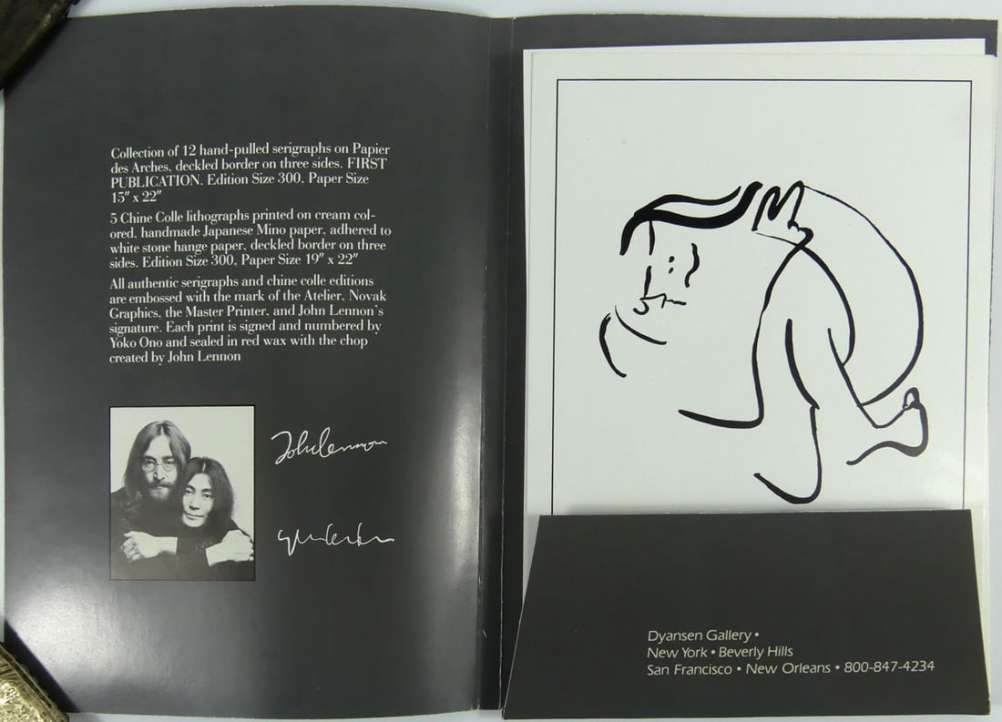 TWO SETS JOHN LENNON POSTCARDS - 4