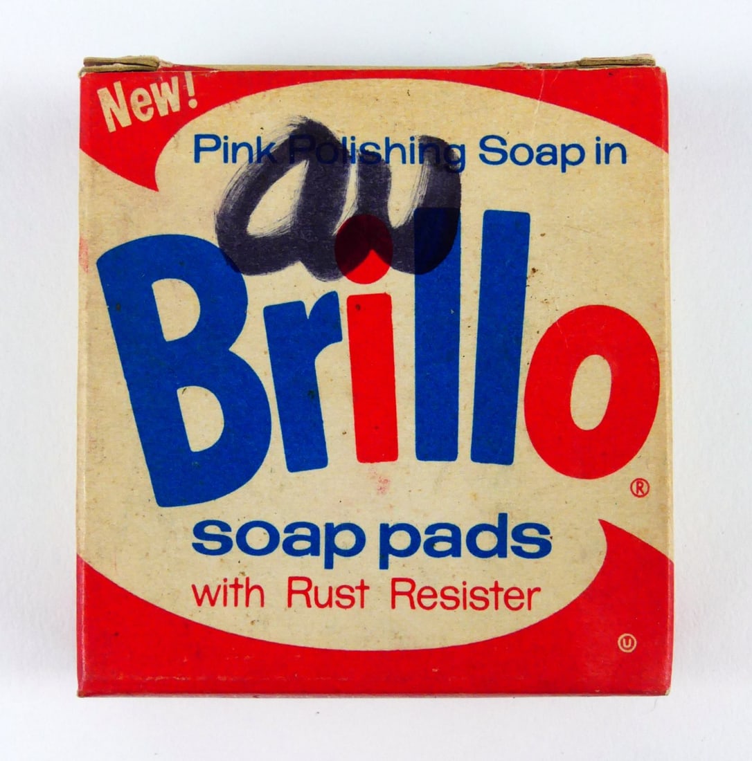 ANDY WARHOL SIGNED BRILLO BOX (1 of 6)