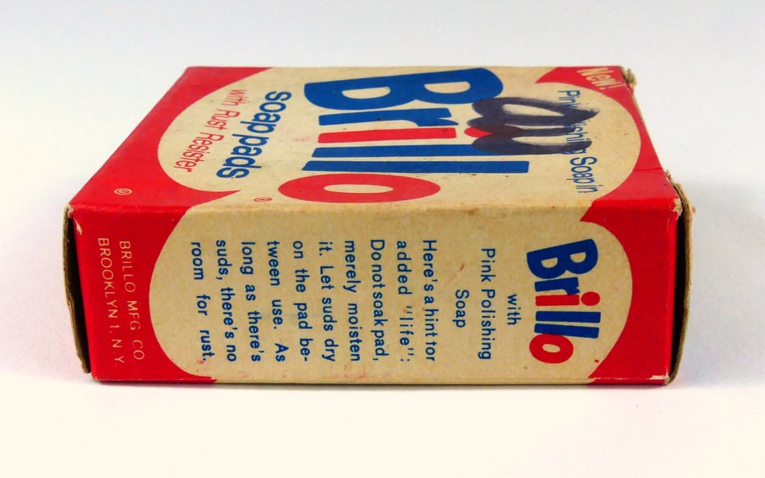 ANDY WARHOL SIGNED BRILLO BOX - 3