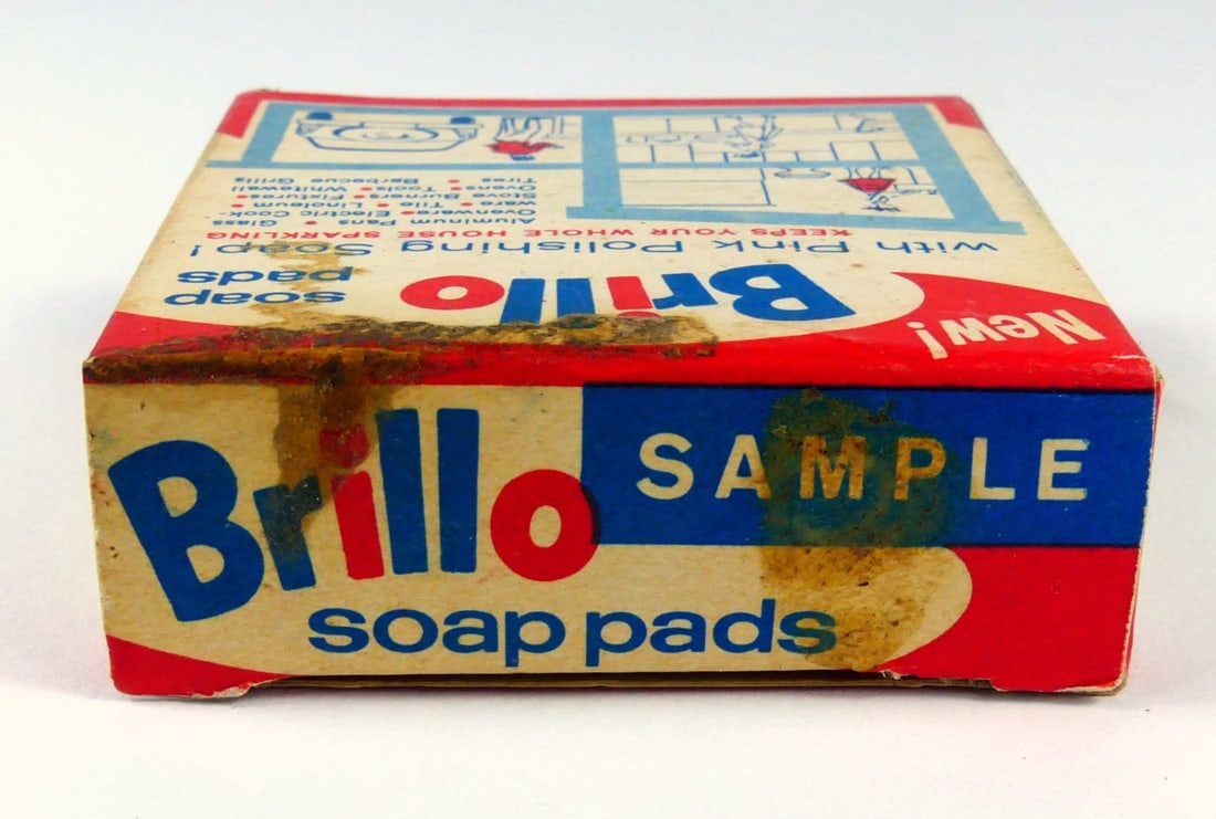 ANDY WARHOL SIGNED BRILLO BOX - 4