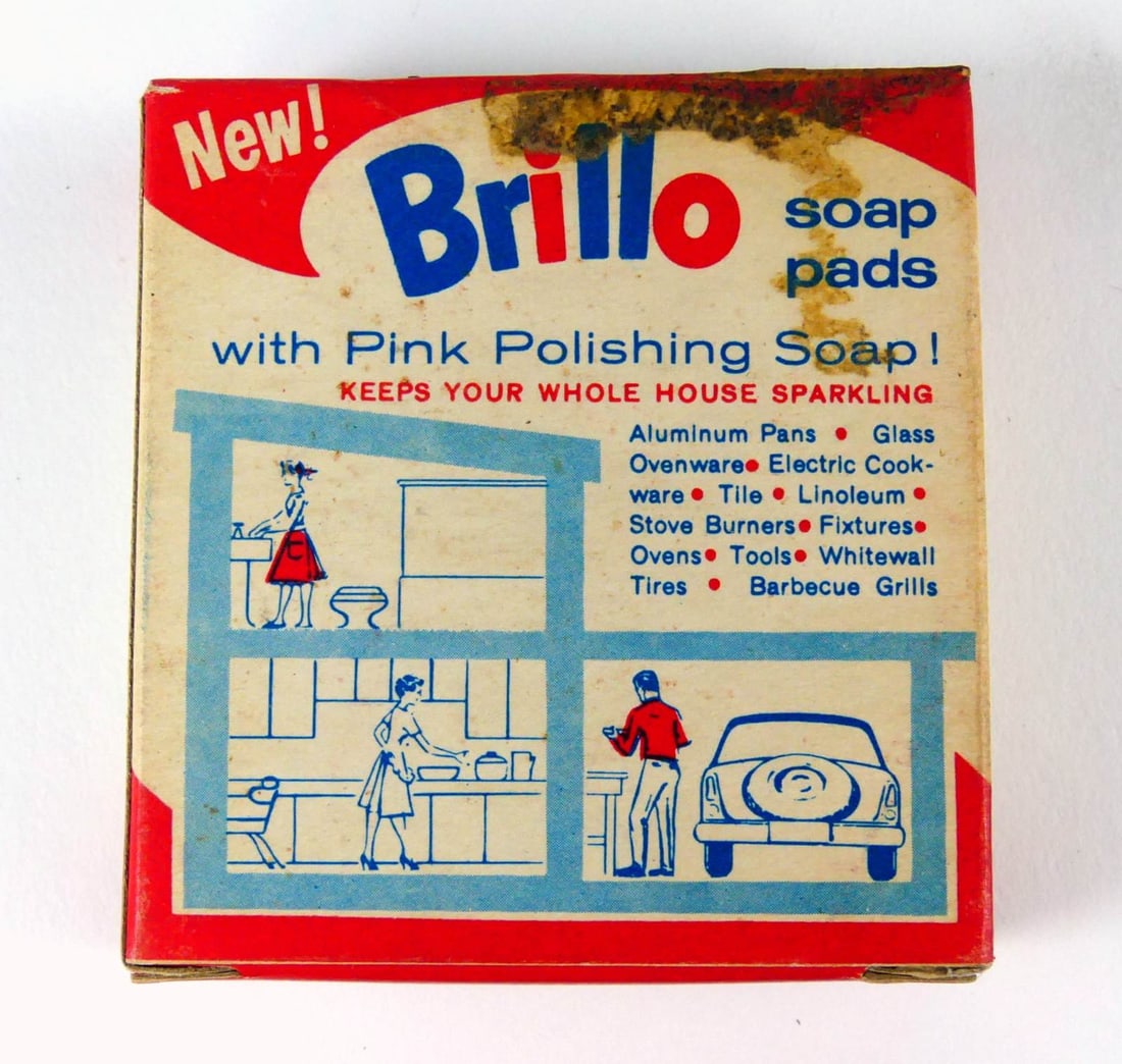 ANDY WARHOL SIGNED BRILLO BOX - 5