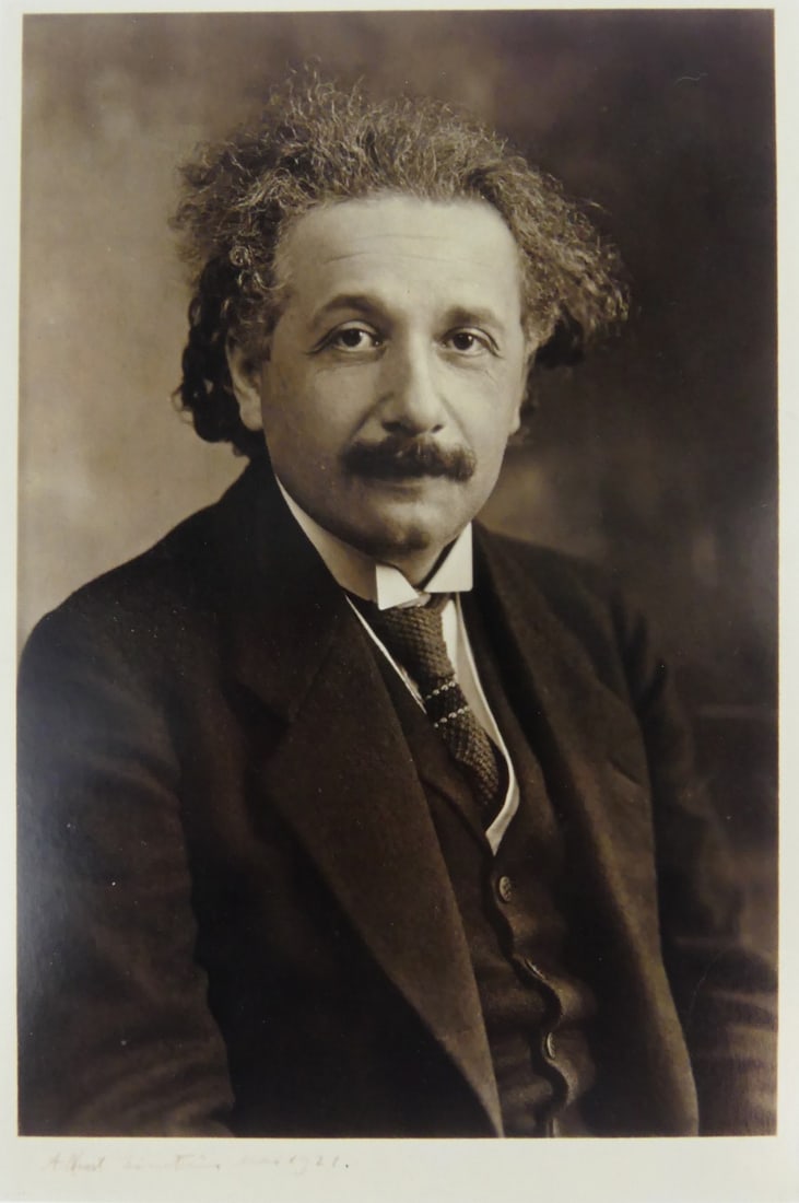 HERMAN MISHKIN 'ALBERT EINSTEIN' PHOTO PRINT (1 of 5)