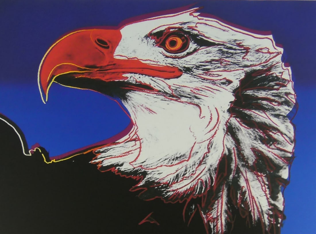 ANDY WARHOL 'BALD EAGLE' LITHOGRAPH - 2