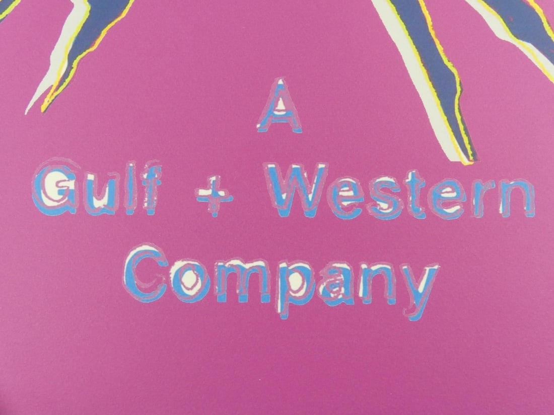 ANDY WARHOL 'PARAMOUNT' LITHOGRAPH - 3