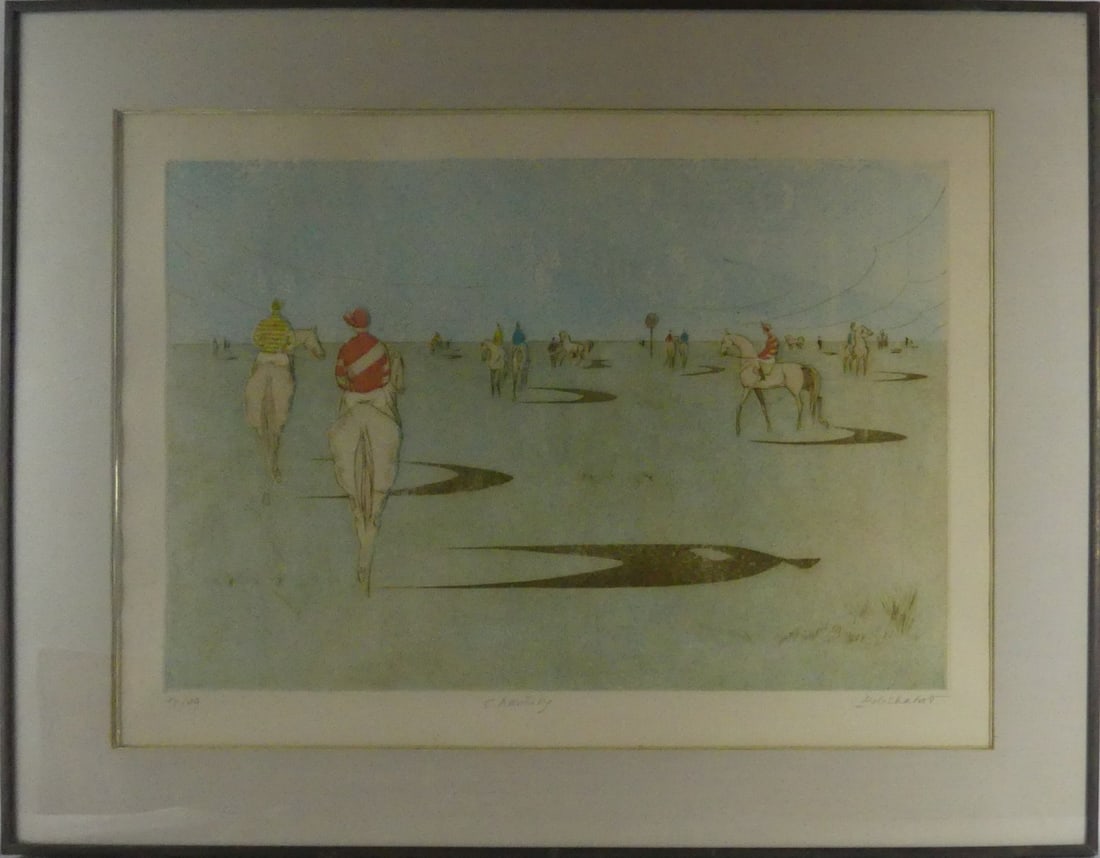 PAUL DE CHABOT 'CHANTILLY' AQUATINT ETCHING (1 of 8)