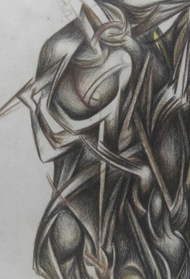 JACKSON POLLOCK 'UNTITLED' LITHOGRAPH - 3