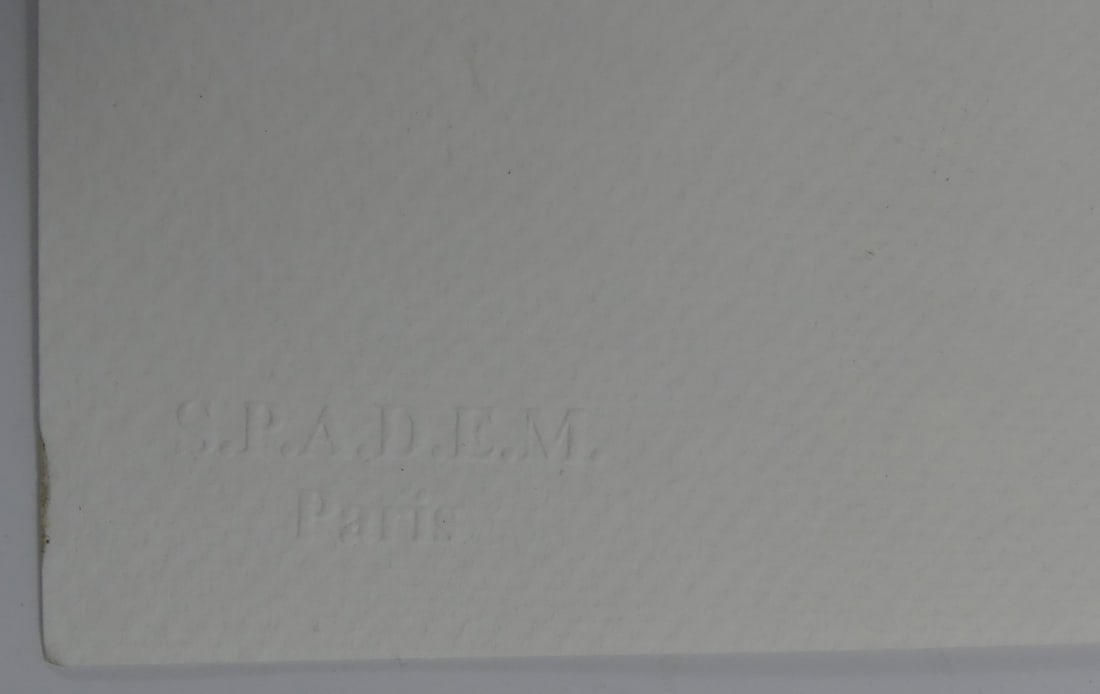 JACKSON POLLOCK 'UNTITLED' LITHOGRAPH - 6