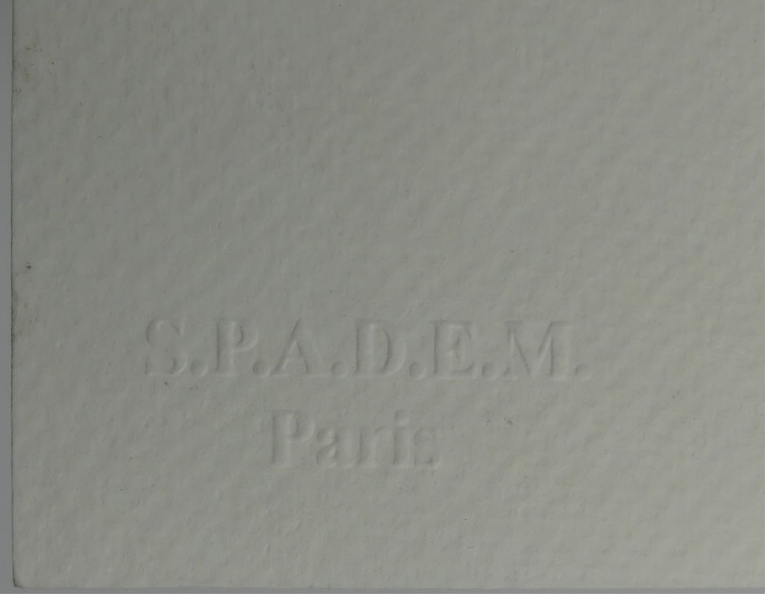 JACKSON POLLOCK 'THE FLAME' LITHOGRAPH - 6