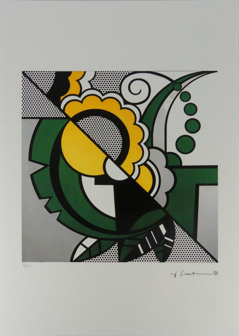 ROY LICHTENSTEIN 'STILL LIFE' LITHOGRAPH (1 of 9)