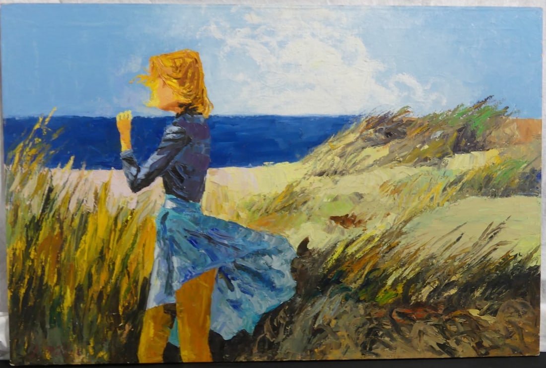 NICOLA SIMBARI STYLE OIL PAINTING ON CANVAS (1 of 4)