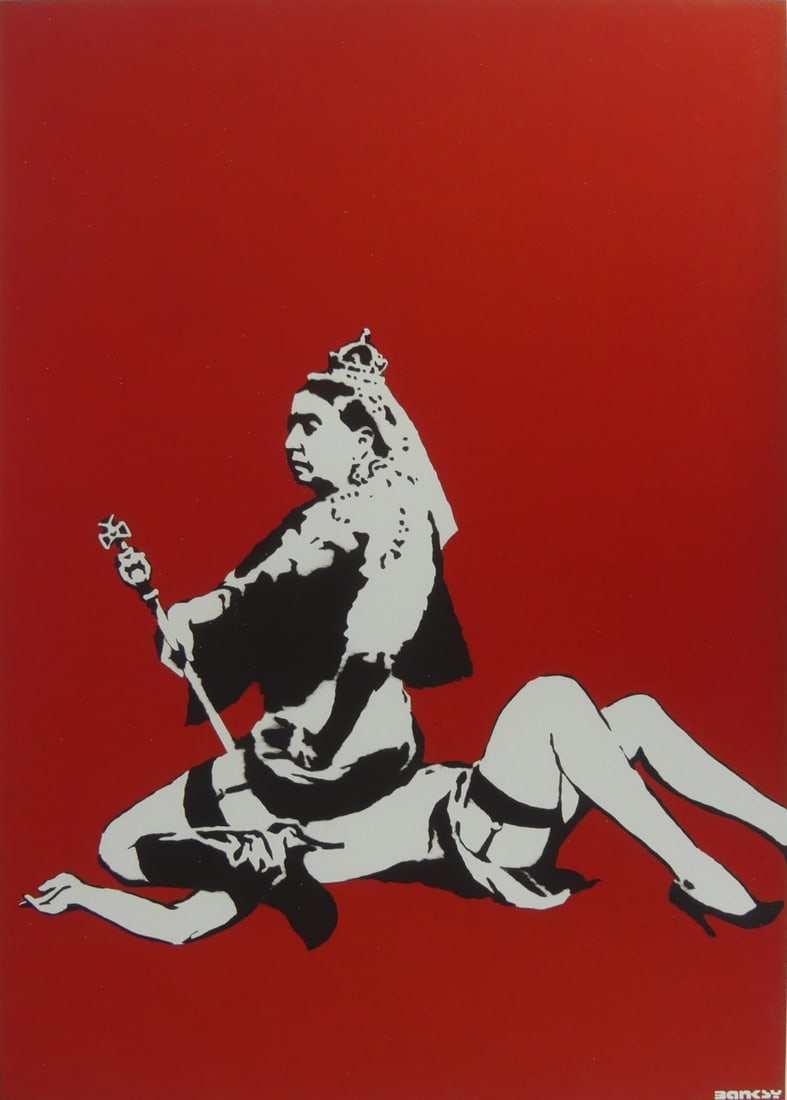 BANKSY 'QUEEN VICTORIA' NUMBERED PRINT (1 of 5)