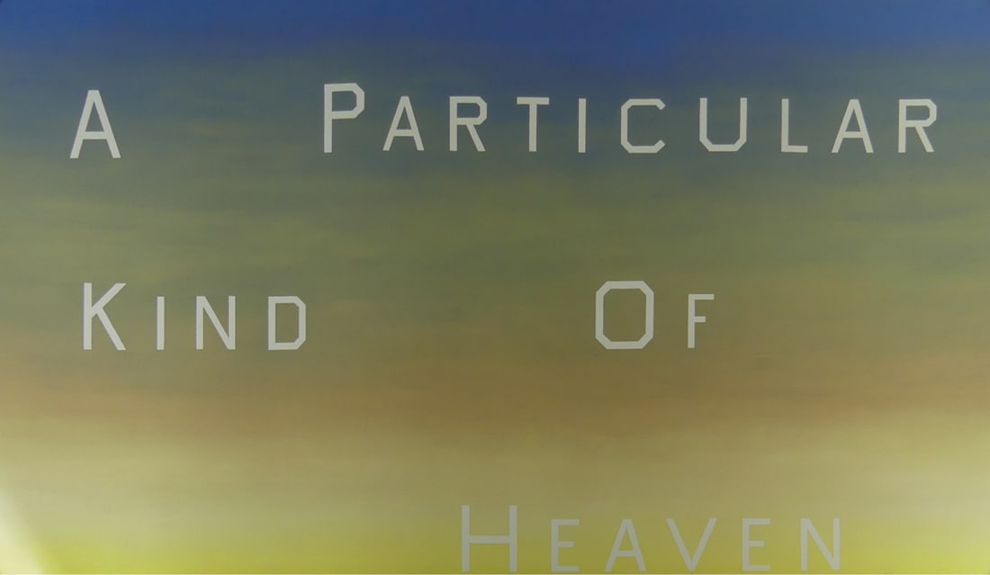 ED RUSCHA 'A PARTICULAR KIND OF HEAVEN' LITHO (1 of 4)