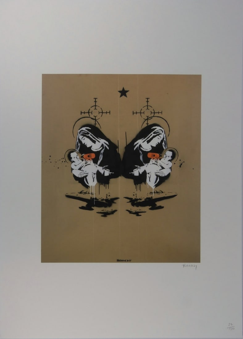 BANKSY 'TOXIC MARY' LITHOGRAPH (1 of 9)