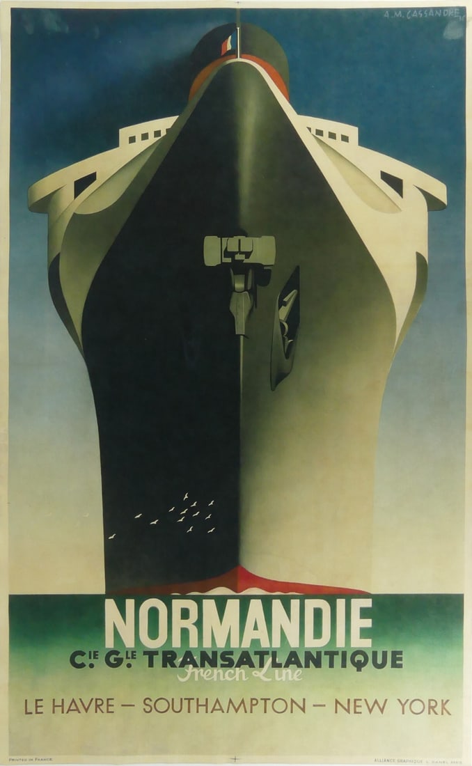 A.M. CASSANDRE NORMANDIE POSTER (1 of 6)