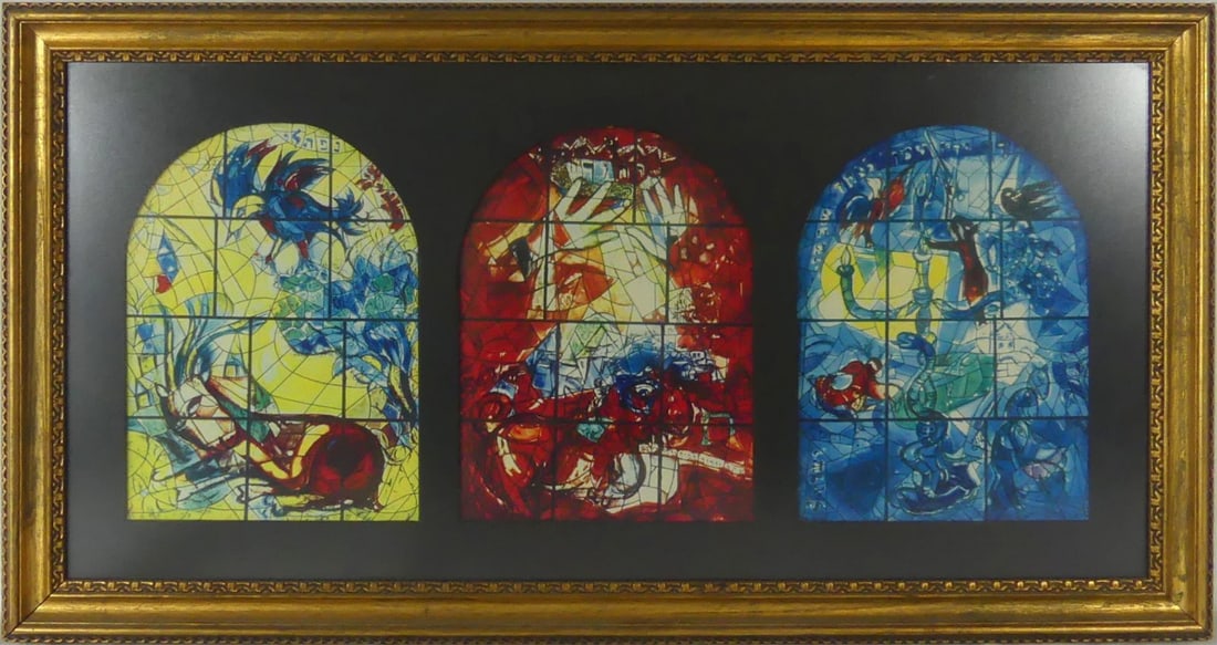 JERUSALEM WINDOWS AFTER MARC CHAGALL (1 of 5)